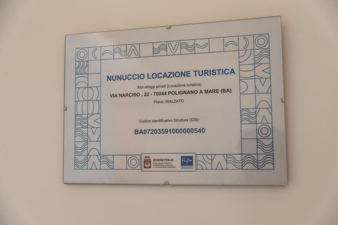 شقة Nunuccio - Locazione Turistica بولينيانو آ ماري المظهر الخارجي الصورة